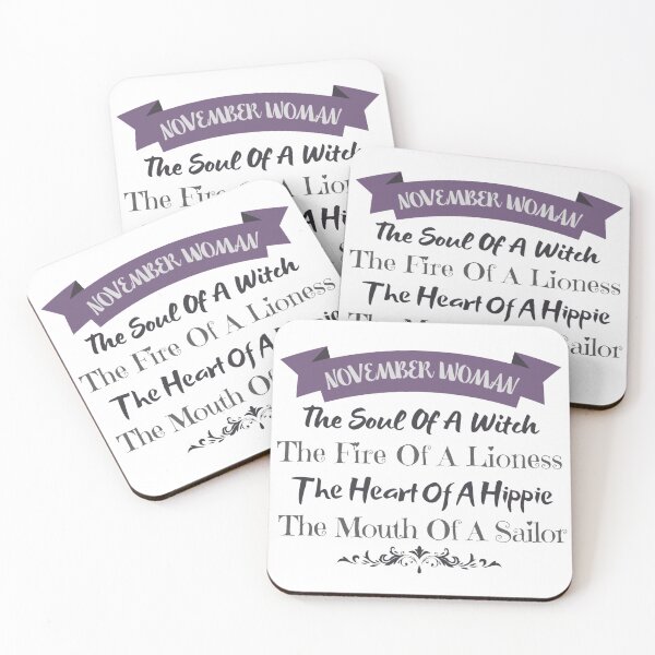 Item preview, November Woman Birthday Quote Cute designed and sold by NishiiAgrawal.