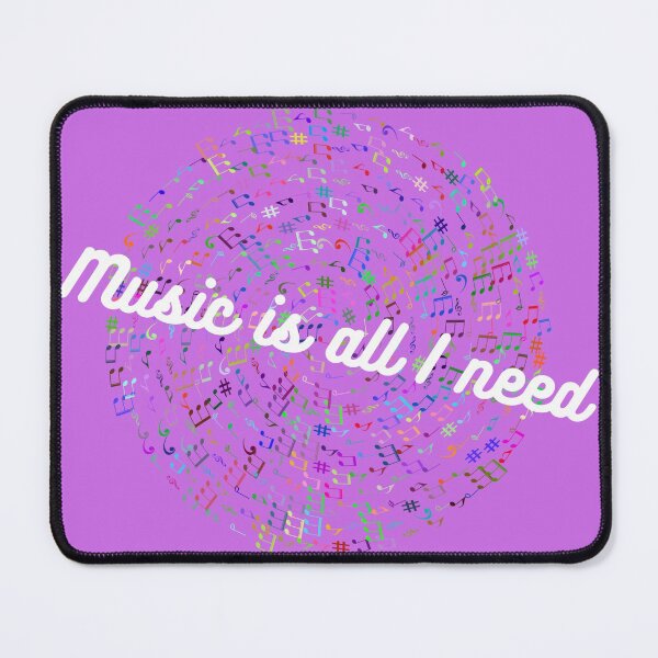 Item preview, Music my bestie  designed and sold by isazzy.