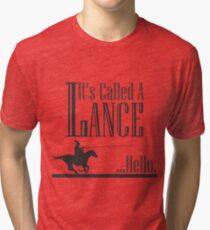 A Knight's Tale Lance Joust Tri-blend T-Shirt