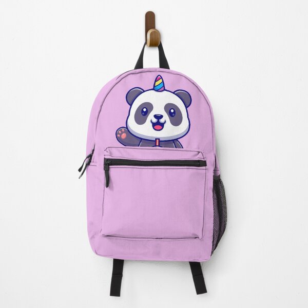 Item preview, cute animal friendly unicorn panda sit on Doughnut designed and sold by ArtistsinAction.