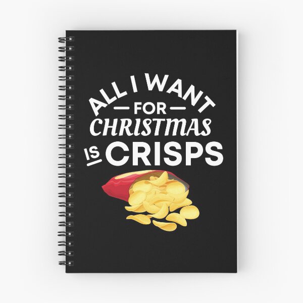 Item preview, All I Want for Christmas Is Crisps - Funny Crisps Puns - Christmas Gift for Crisps Lovers designed and sold by CaitU.