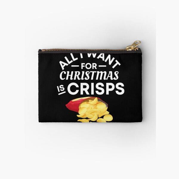 Item preview, All I Want for Christmas Is Crisps - Funny Crisps Puns - Christmas Gift for Crisps Lovers designed and sold by CaitU.