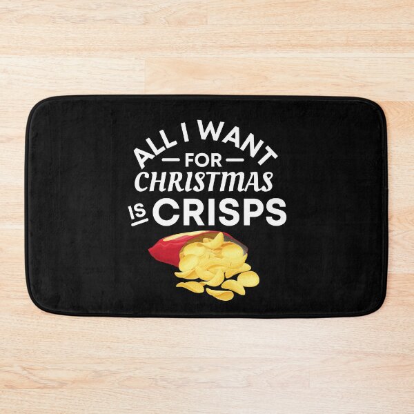 Item preview, All I Want for Christmas Is Crisps - Funny Crisps Puns - Christmas Gift for Crisps Lovers designed and sold by CaitU.