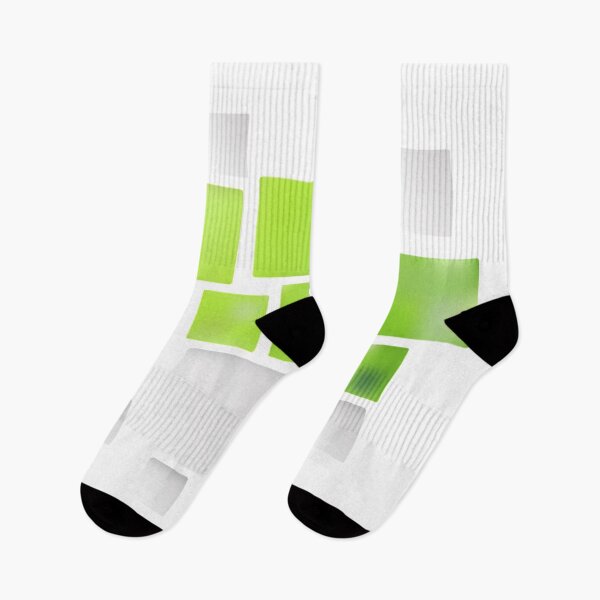 Item preview, Green and White Squares designed and sold by gidlite.