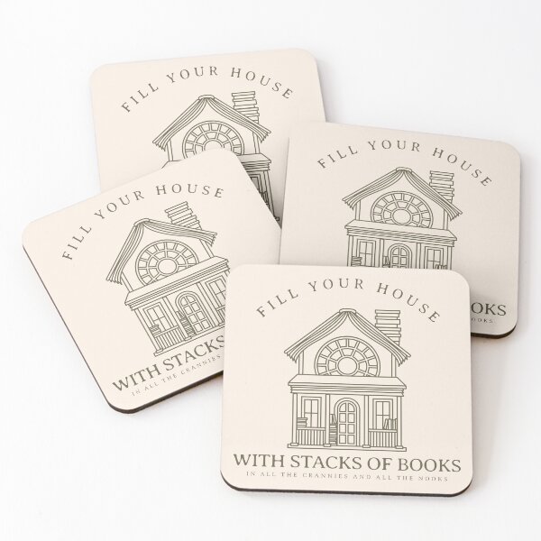 Item preview, Fill Your House With Stacks of Books designed and sold by AcademiaCollege.