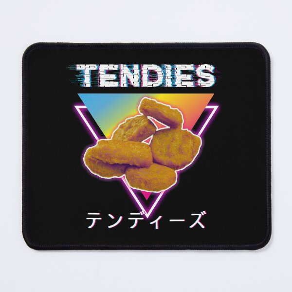 Item preview, Tendies Chicken Vaporwave Japanese Anime Aesthetics 80s Chicken Tenders designed and sold by alenaz.
