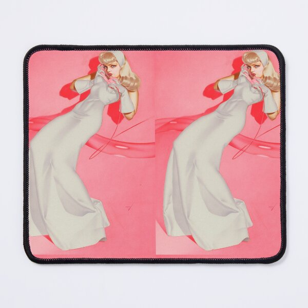 Item preview, George Petty Pink Wedding designed and sold by GGSGetGoodStuff.