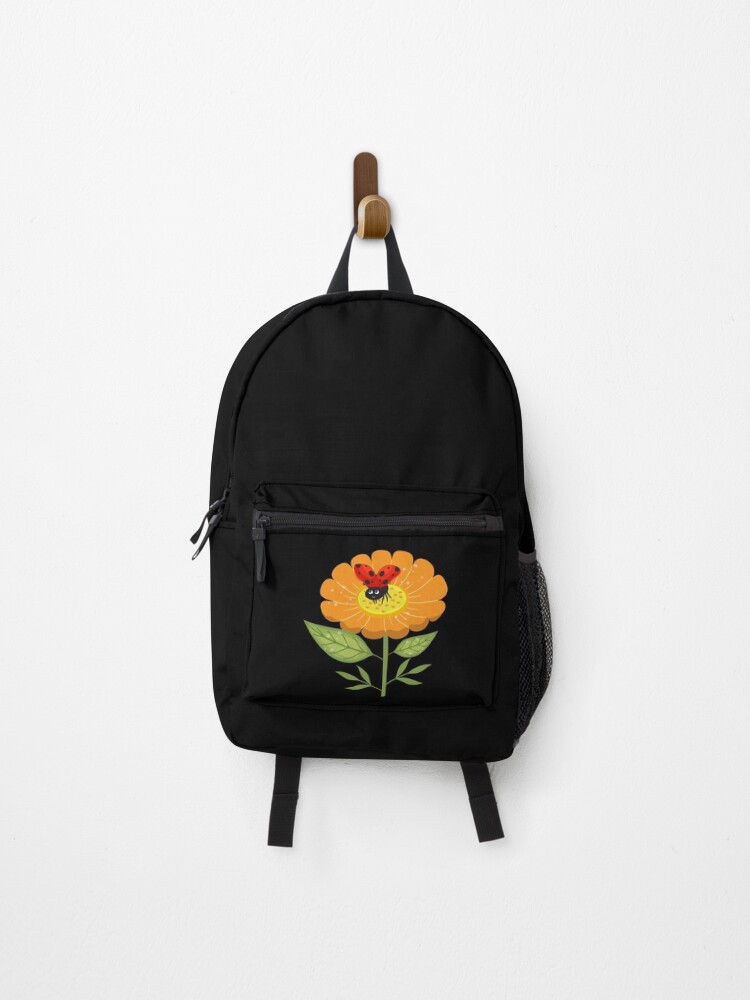 Thumbnail 1 of 3, Backpack, Ladybug Flower Insect Children designed and sold by mooon85.