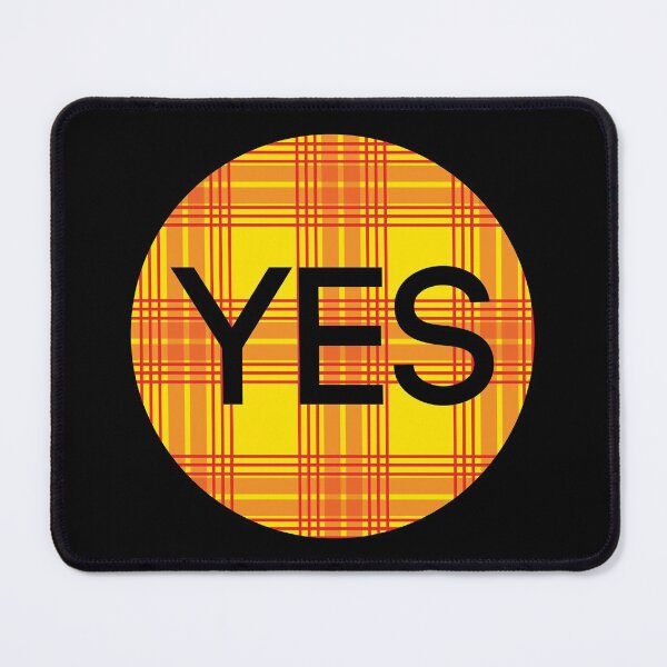 Item preview, YES, Scottish Independence Lion Rampant Coloured Tartan Circle designed and sold by MacPean.