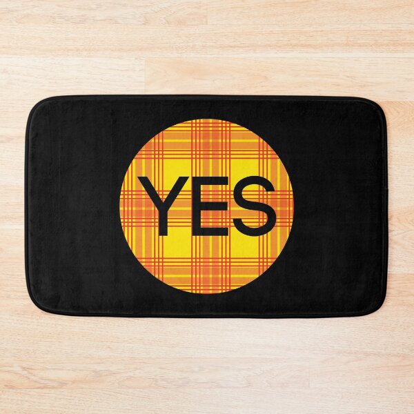 Item preview, YES, Scottish Independence Lion Rampant Coloured Tartan Circle designed and sold by MacPean.
