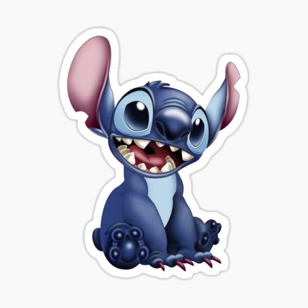 Stitch smile Sticker for Sale by EOne89