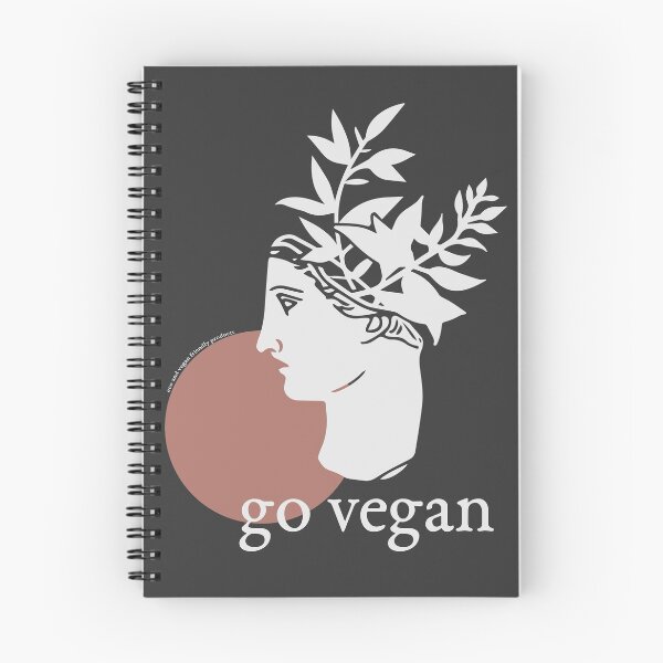 Item preview, Go Vegan (white text) designed and sold by Ecovegan1.