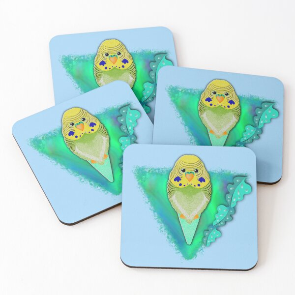 Item preview, BUDGIE LOVE 403. designed and sold by sana90.