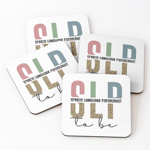 Item preview, SLP to be | Future Speech language pathologist Cheetah typography | Speech language Pathology | Future Speech pathologist gifts designed and sold by Violet Treasures.