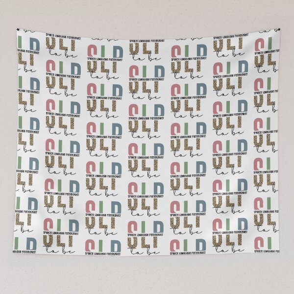 Item preview, SLP to be | Future Speech language pathologist Cheetah typography | Speech language Pathology | Future Speech pathologist gifts designed and sold by Violet Treasures.