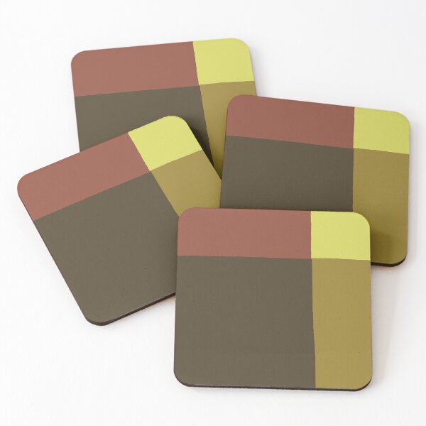 Item preview,   Color block design,  earth tones color block design, brown tan yellow  designed and sold by Nostrathomas66.