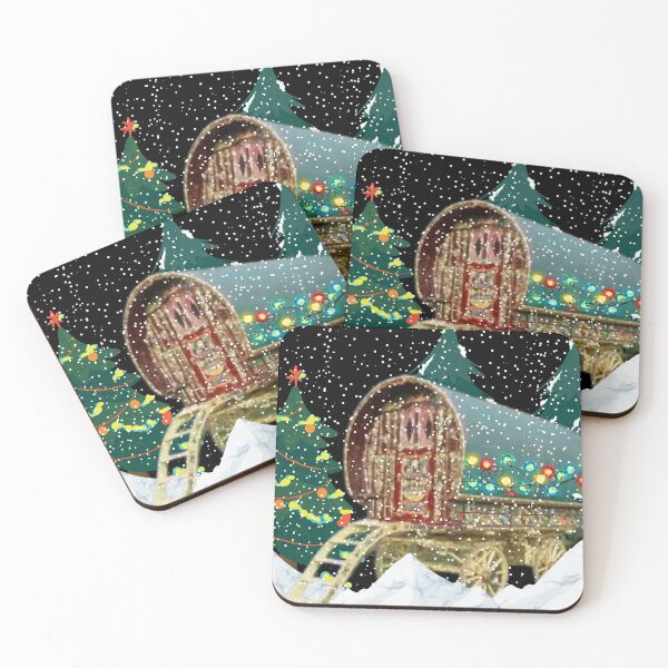 Item preview,  Romany gypsy caravan christmas card designed and sold by amy greaves.
