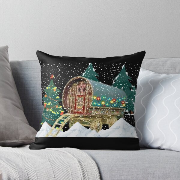Item preview,  Romany gypsy caravan christmas card designed and sold by amy greaves.