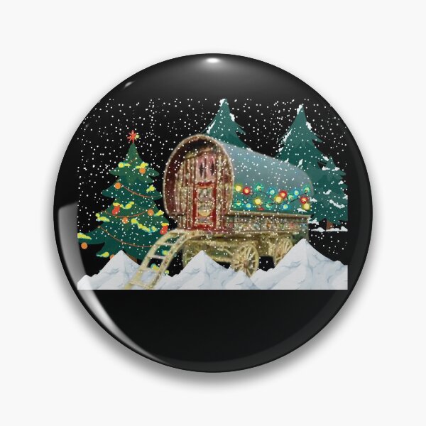 Item preview,  Romany gypsy caravan christmas card designed and sold by amy greaves.