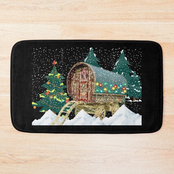 Item preview,  Romany gypsy caravan christmas card designed and sold by amy greaves.