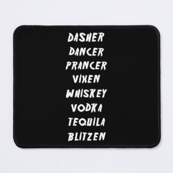 Item preview, Reindeer names designed and sold by onemoremask.
