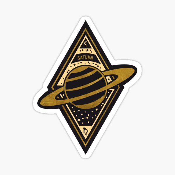 Planet saturn Sticker