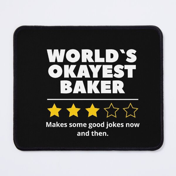 Item preview, World Okayest Baker Funny Baker Birthday GIft designed and sold by Urosek.