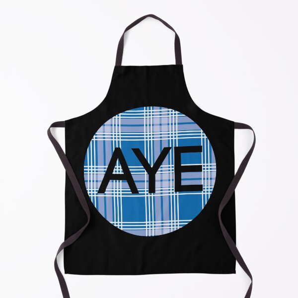 Item preview, AYE, Scottish Independence Saltire Blue Tartan Circle designed and sold by MacPean.