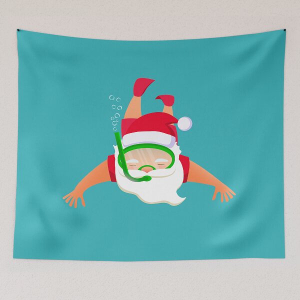 Item preview, Diving Santa Claus designed and sold by CraftCloud.