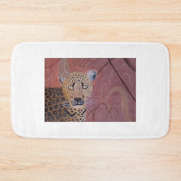 Artikelvorschau, Schöner Gepard mit rosa Hintergrund entworfen und verkauft von Rebekah Gavra.