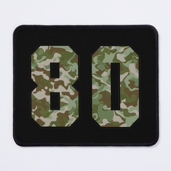 Item preview, Army Camo Number eighty Veteran Lucky Number 80 designed and sold by Urosek.