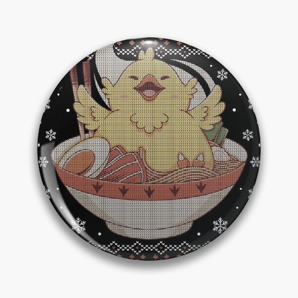 Item preview, Fat Chocobo Ramen Christmas Sweater designed and sold by AlundrART.