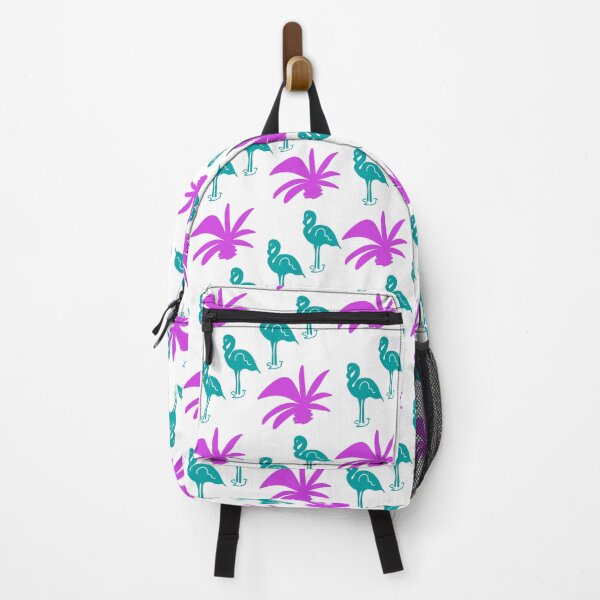 Item preview,  Tropical flamingo and palm hand drawn seamless  pattern designed and sold by stavina.