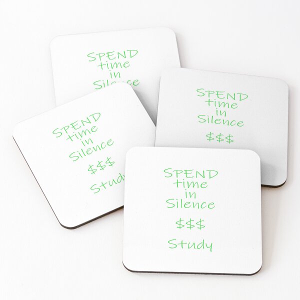 Item preview, SPEND TIME IN SILENCE $$$ STUDY designed and sold by CUTESTUFFnow.