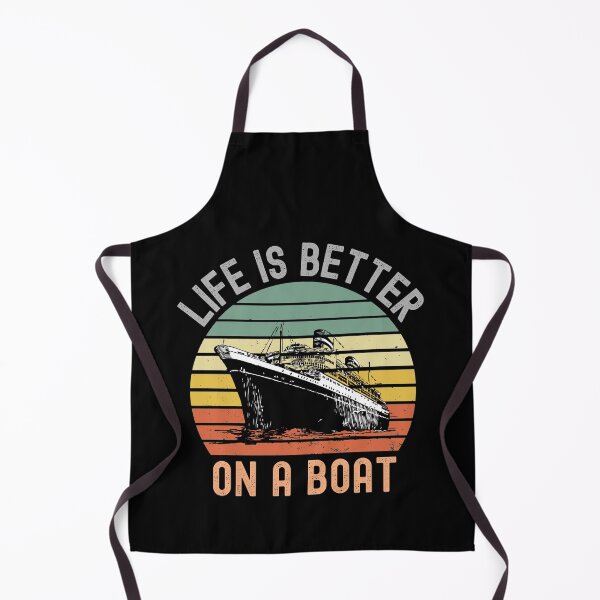 Item preview, Life Is Better On A Boat designed and sold by i-longmanshop.