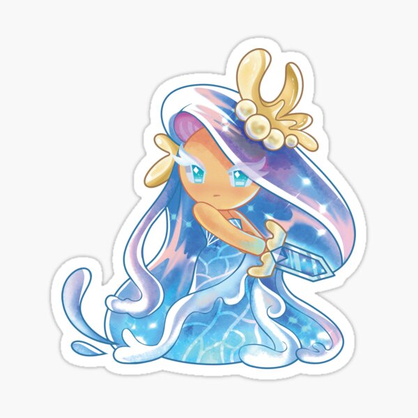 Sea Fairy Cookie Fan Art Sticker