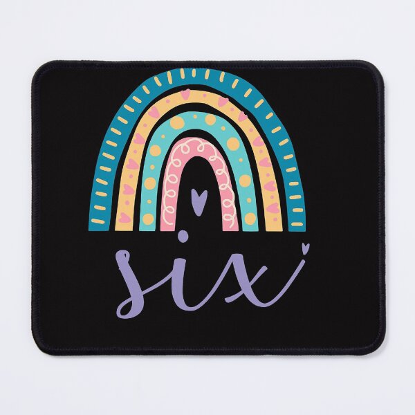 Item preview, Six Year Old Rainbow Birthday Gifts For Girls 6th Bday designed and sold by PatrickRda.