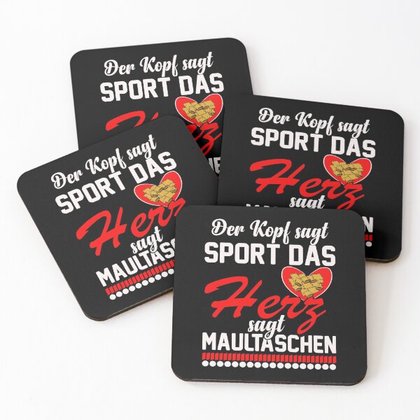 Item preview, The Head Says Sport, The Heart Says Maultaschen designed and sold by Schwaben Designs.