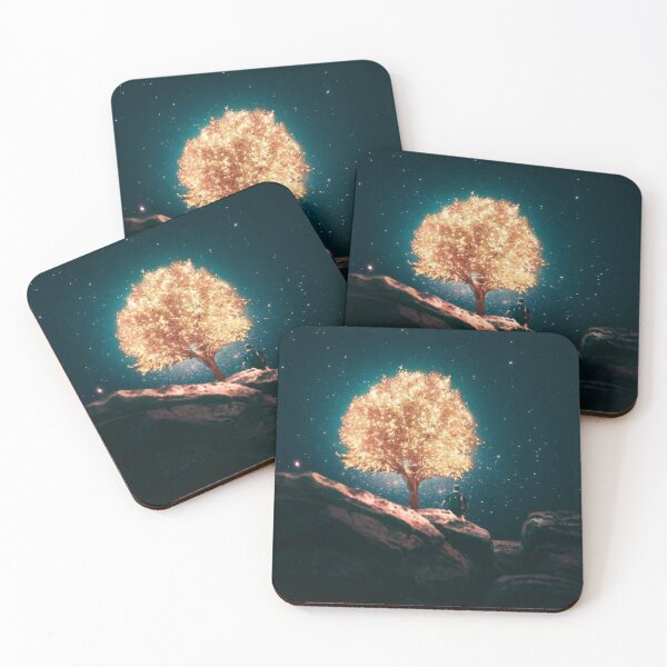 Item preview, Bright tree in the night designed and sold by hriundelj.