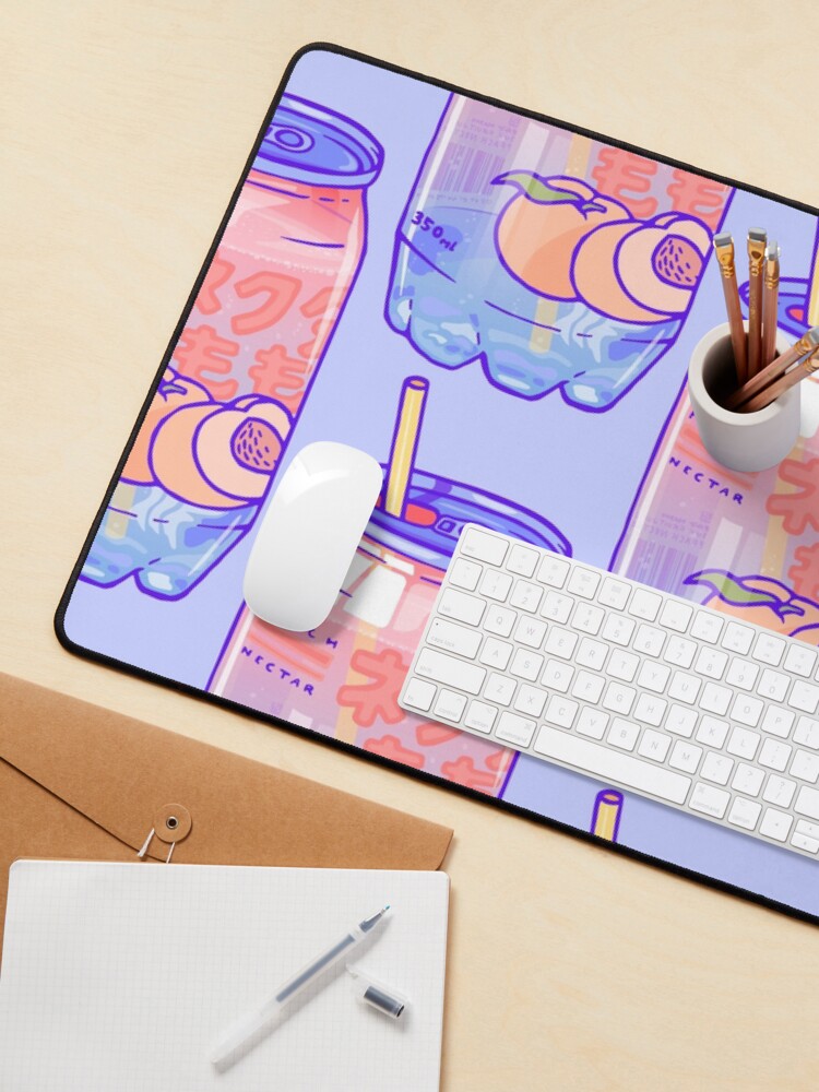 Alternate view of Peach Bubbles Mouse Pad