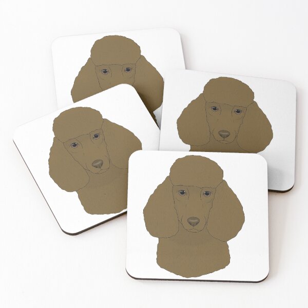 Item preview, Poodle - Brown designed and sold by Cynthiaetal.