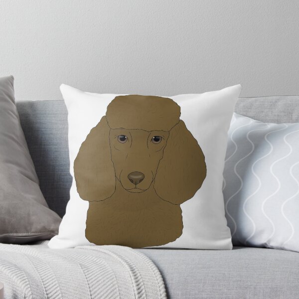 Item preview, Poodle - Brown designed and sold by Cynthiaetal.