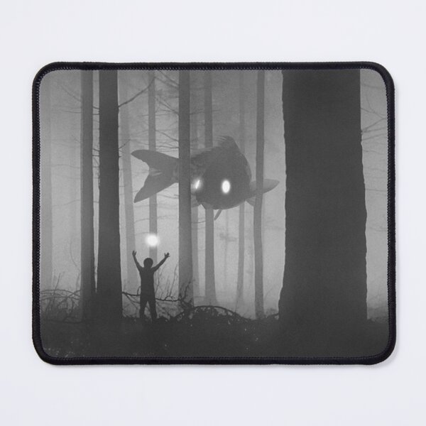 Item preview, Scary ghost fish in the forest designed and sold by hriundelj.