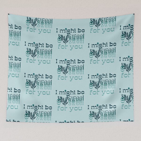 Item preview, I might be too sweet for you - Glass Green designed and sold by SalxSal.