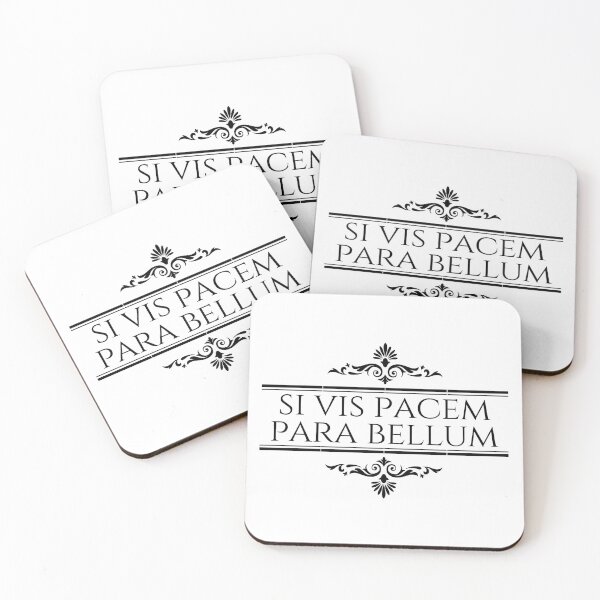 Item preview, Si Vis Pacem Para Bellum If You Want Peace Prepare For War - Latin Phrases - Warfare designed and sold by ElementJourney.