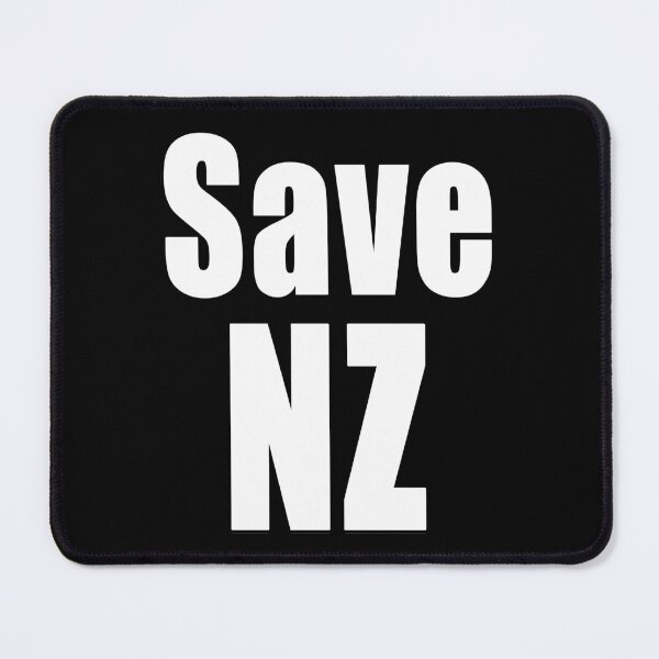 Item preview, Save NZ New Zealand Lets Go Brandon Freedom Anti Segregation Patriotic Vaccine Mandate designed and sold by Jason Gilbert.