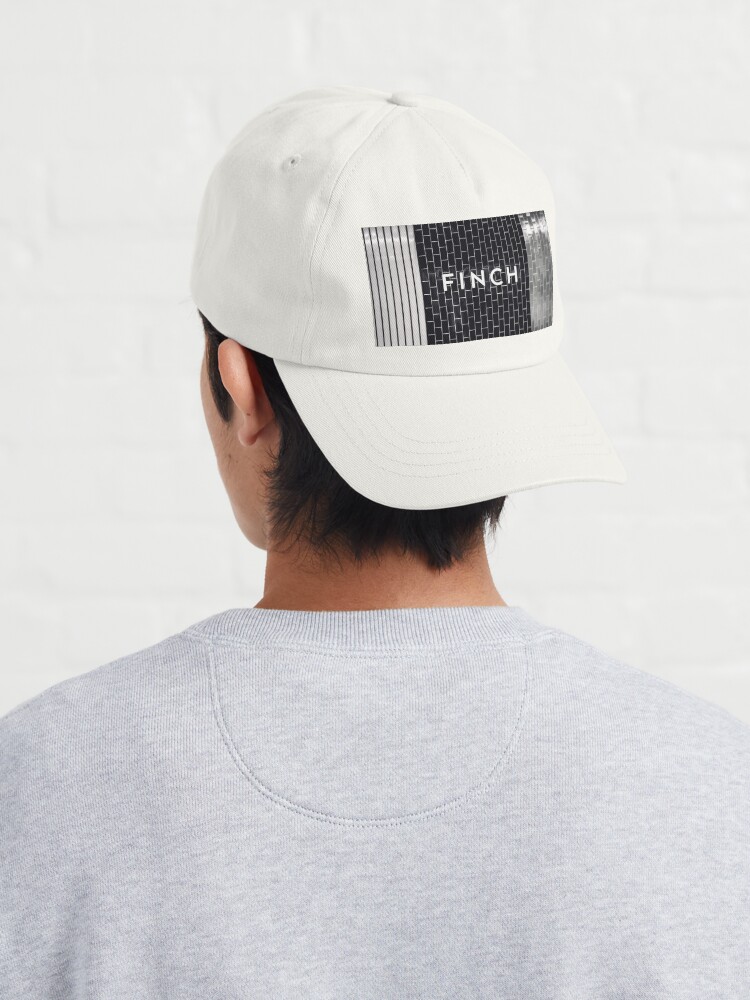 Alternate view of Finch Toronto Subway Station Sign Cap