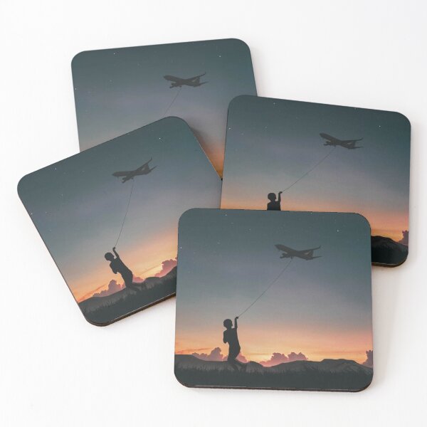 Item preview, Boy kiting an aeroplane designed and sold by hriundelj.
