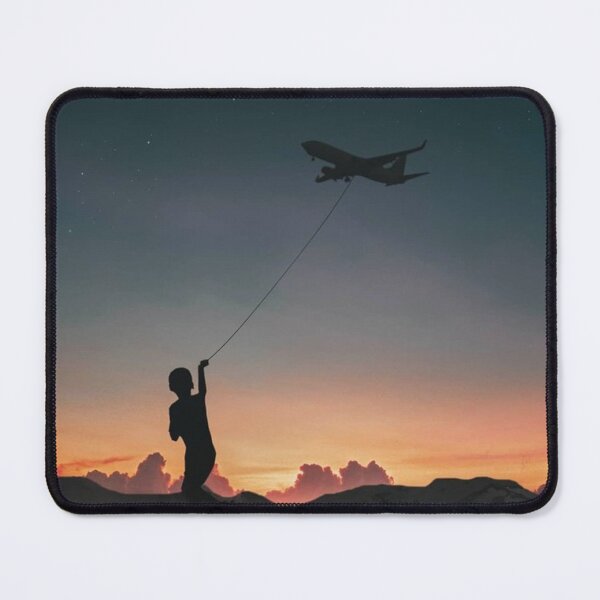 Item preview, Boy kiting an aeroplane designed and sold by hriundelj.
