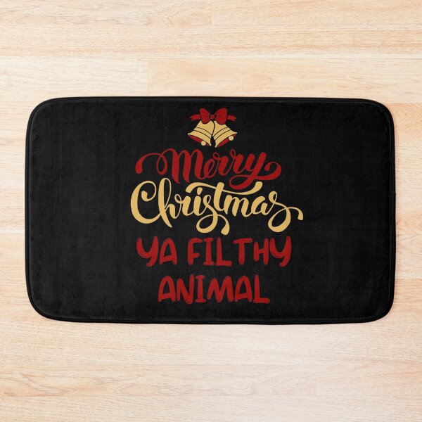 Item preview, Merry Christmas ya filthy animal! Funny | sarcastic Christmas quote! designed and sold by HROC.